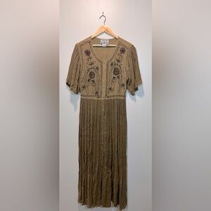 MPH Vintage Embroidered Dress
